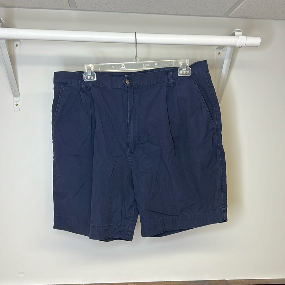 Dockers Well Worn Navy Blue Khaki‎ Shorts- 42